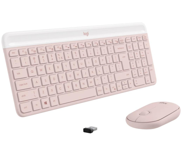 Logitech MK470 różowy - 1126637 - zdjęcie 4